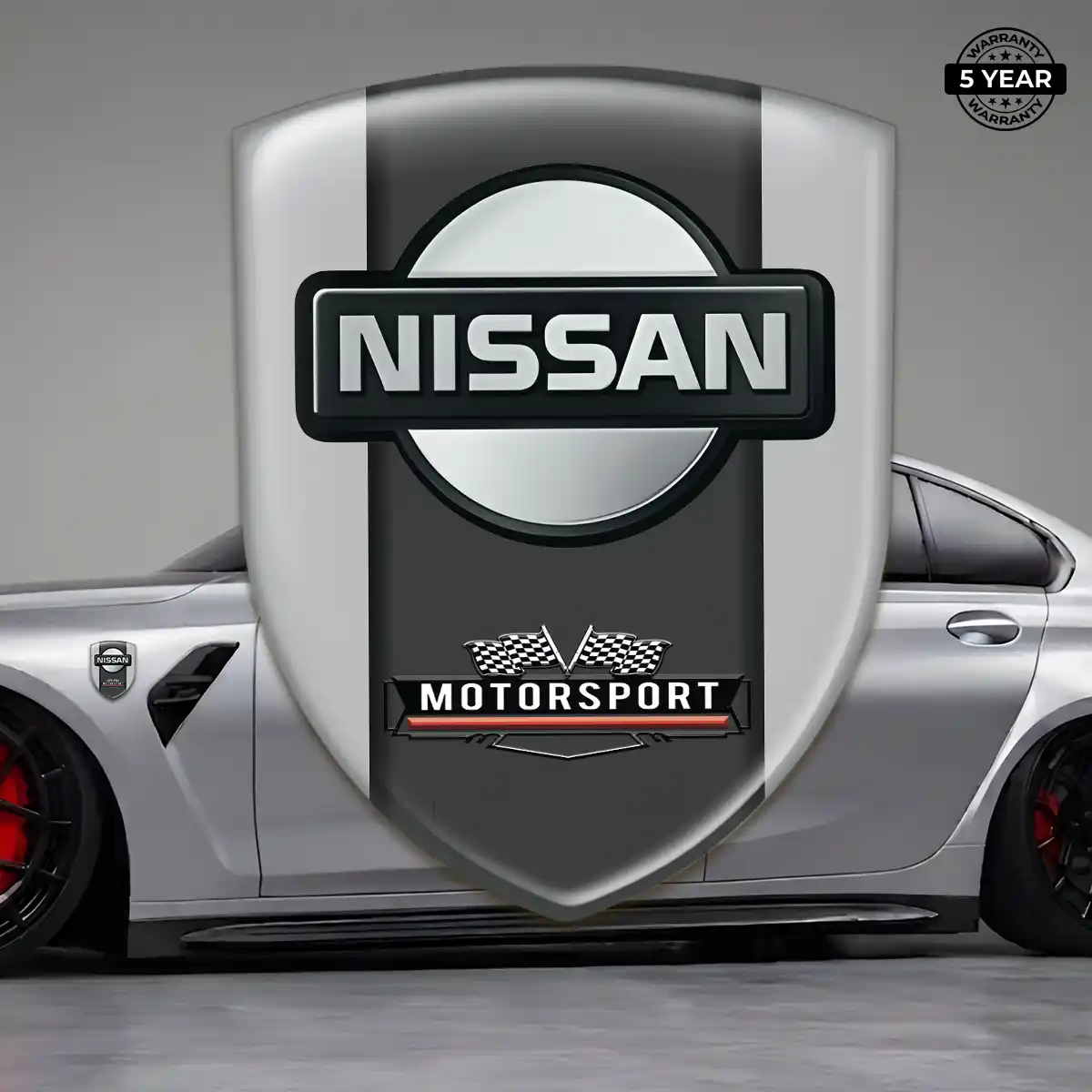Nissan Logo Emblem Exterior Luxe