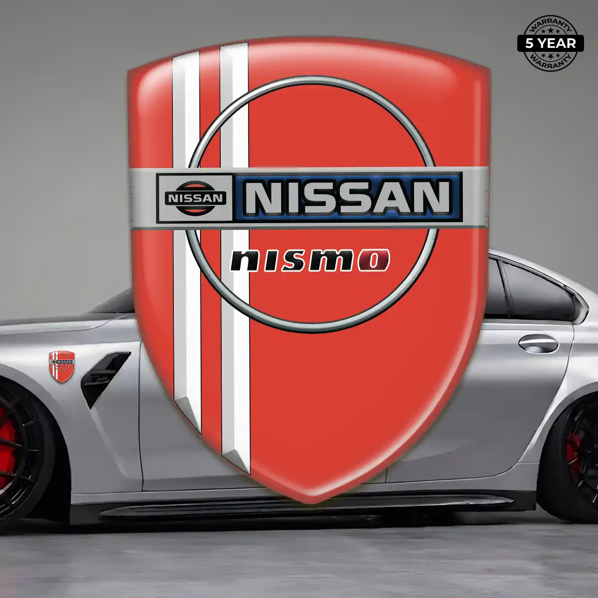 Nissan Logo Emblem Performance Style