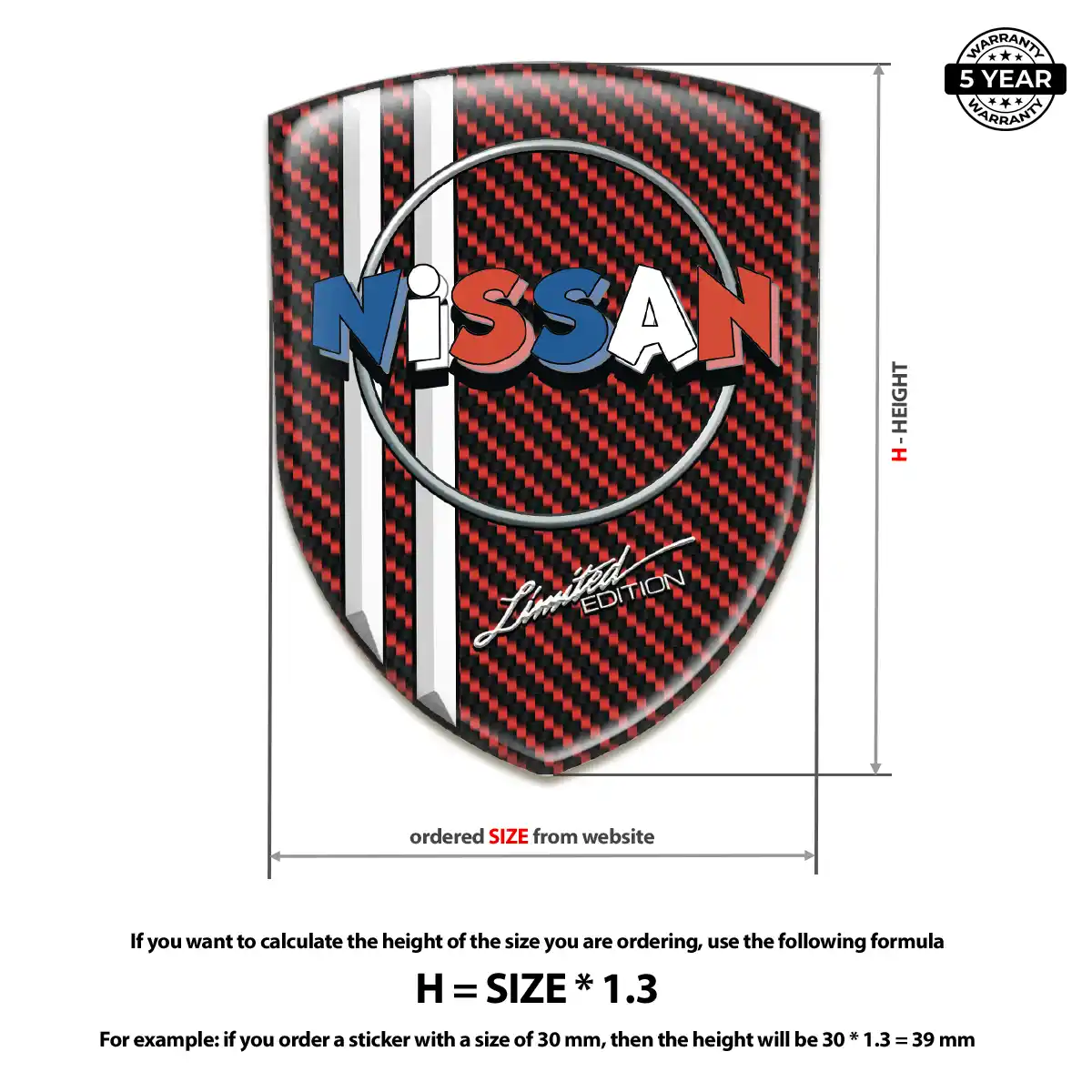 Nissan Logo Emblem Prestige Line