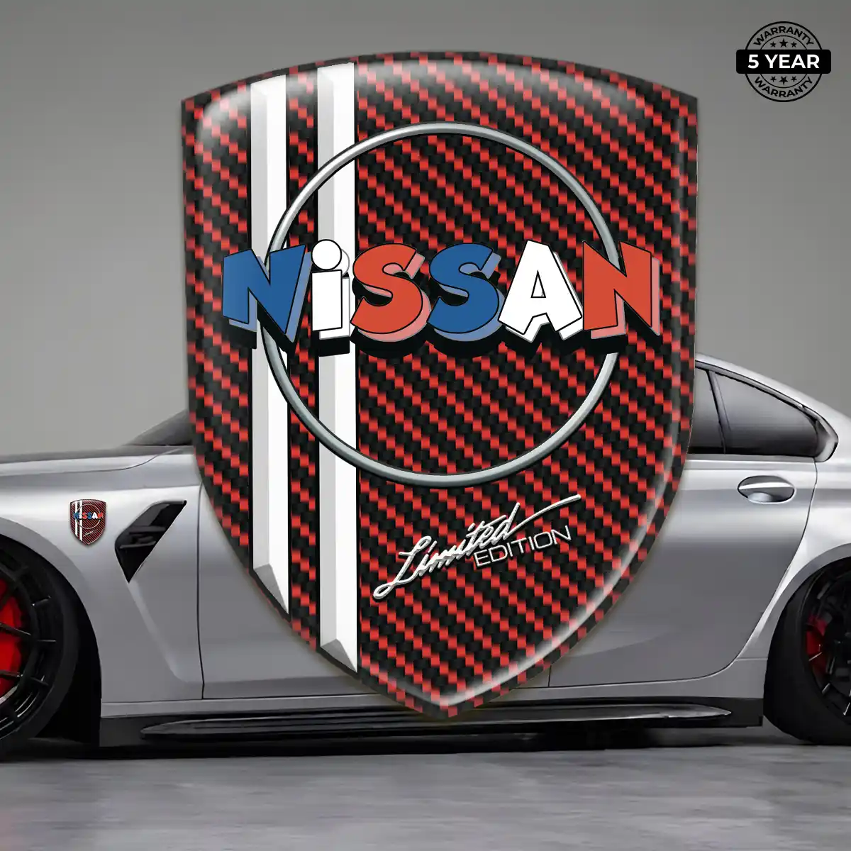 Nissan Logo Emblem Prestige Line