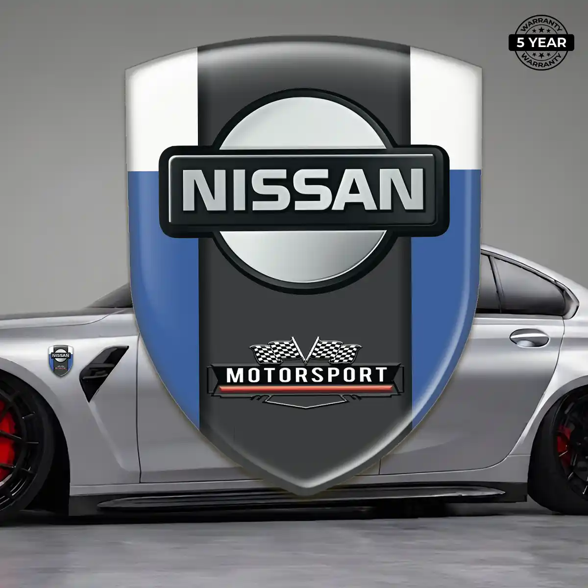 Nissan Logo Emblem Resin Luxe