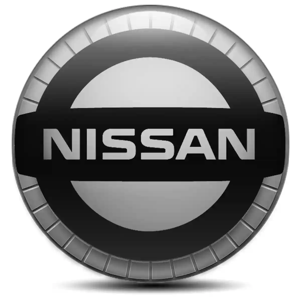 Nissan Logo Emblem Self-Adhesive Refined Design