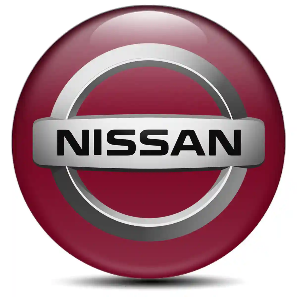 Nissan Logo Silicone Badge Sleek Style