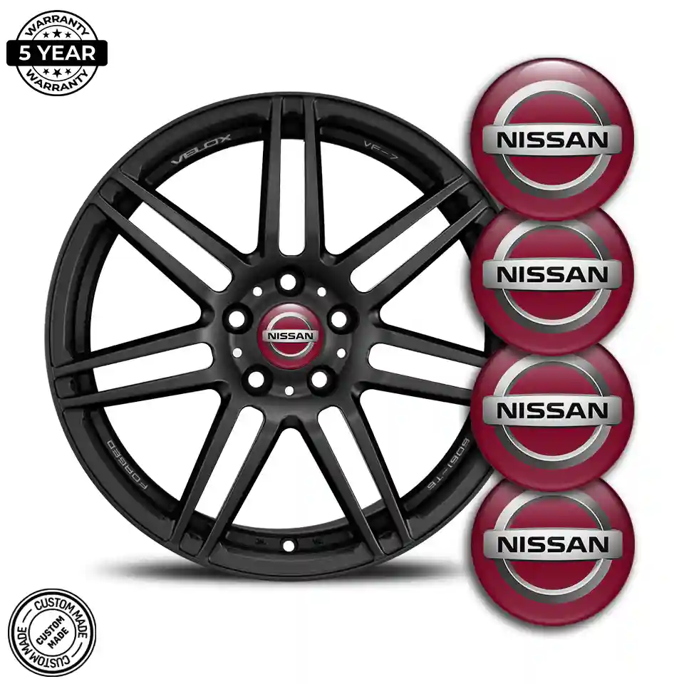 Nissan Logo Silicone Badge Sleek Style