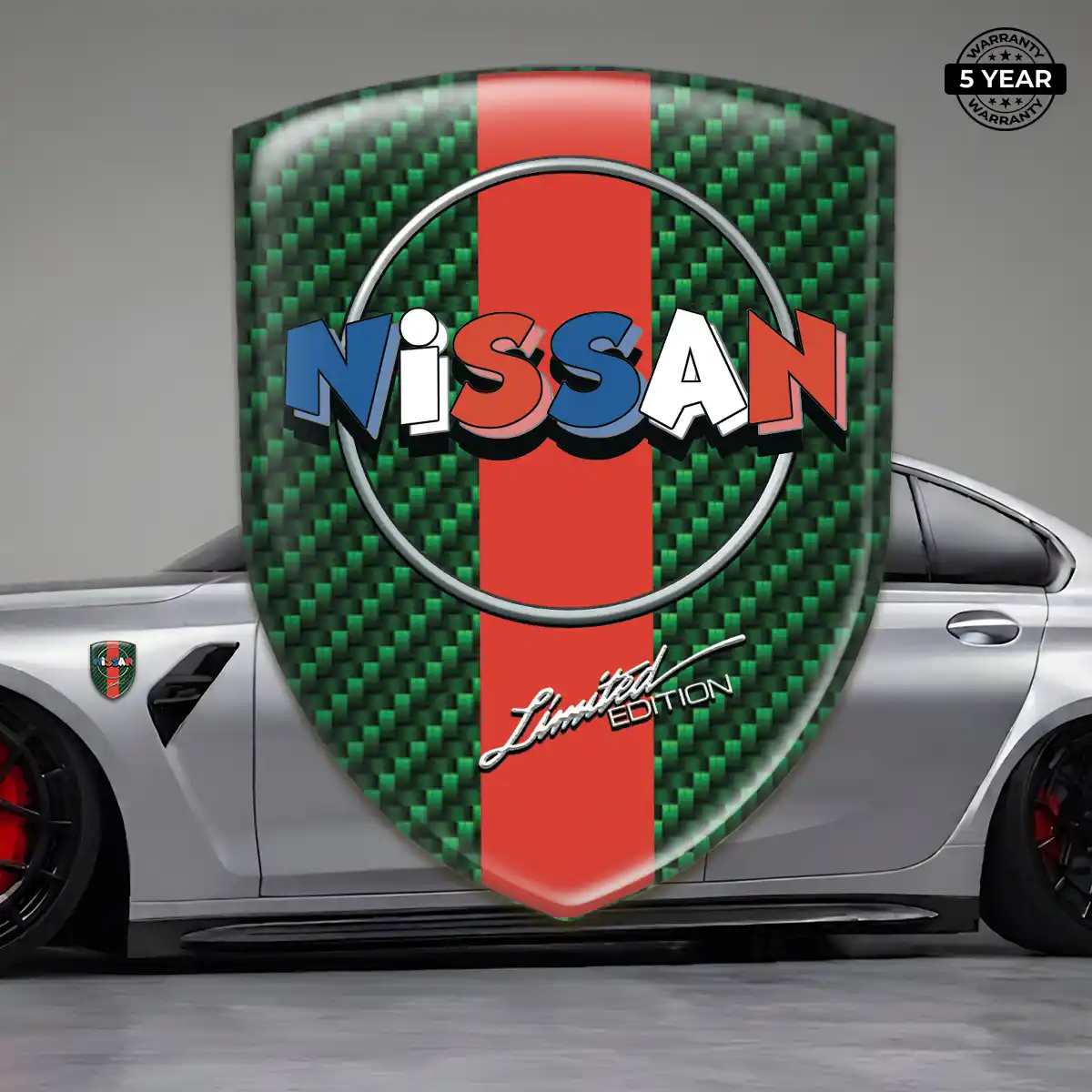 Nissan Logo Sticker Cabin Style