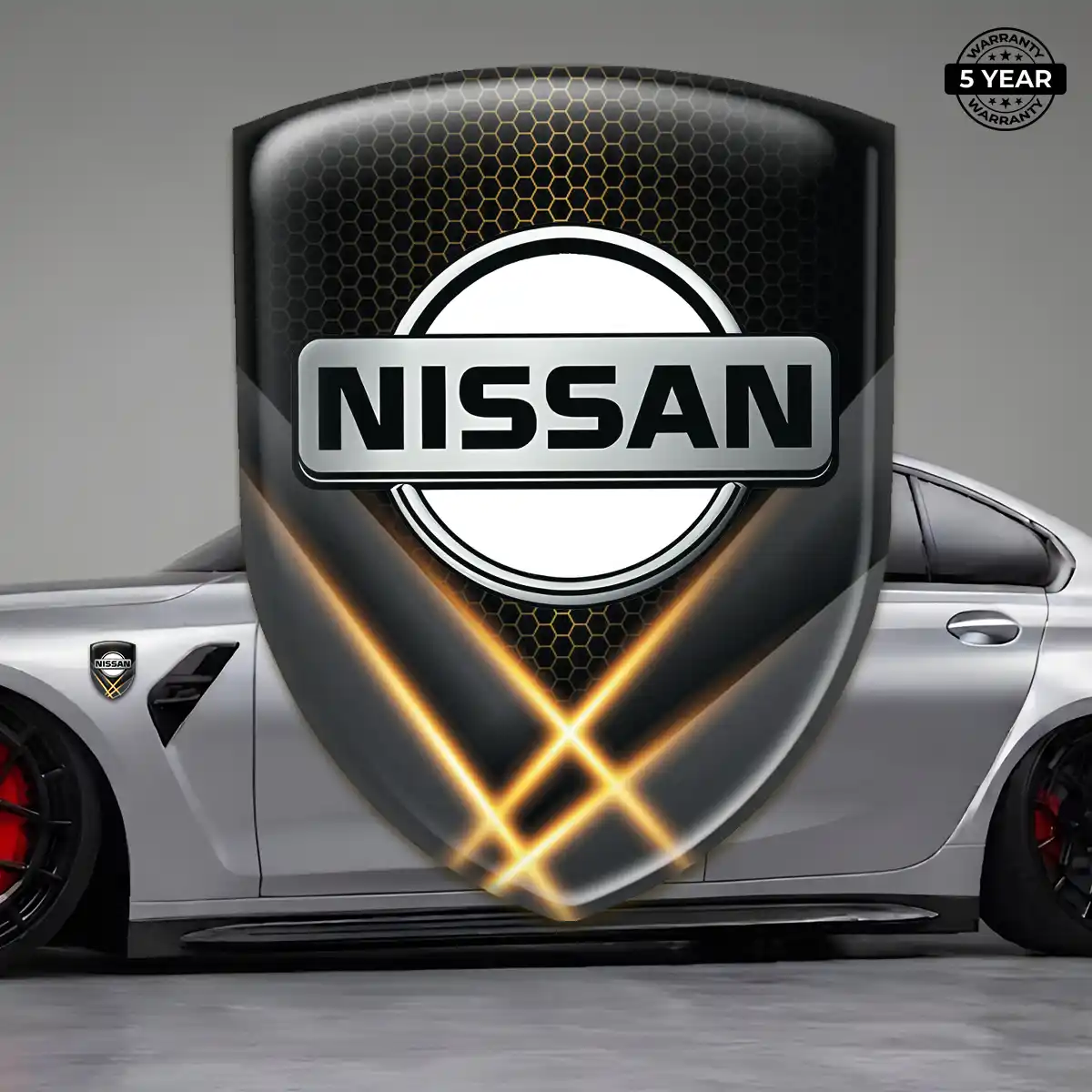 Nissan Logo Sticker Exterior Luxe