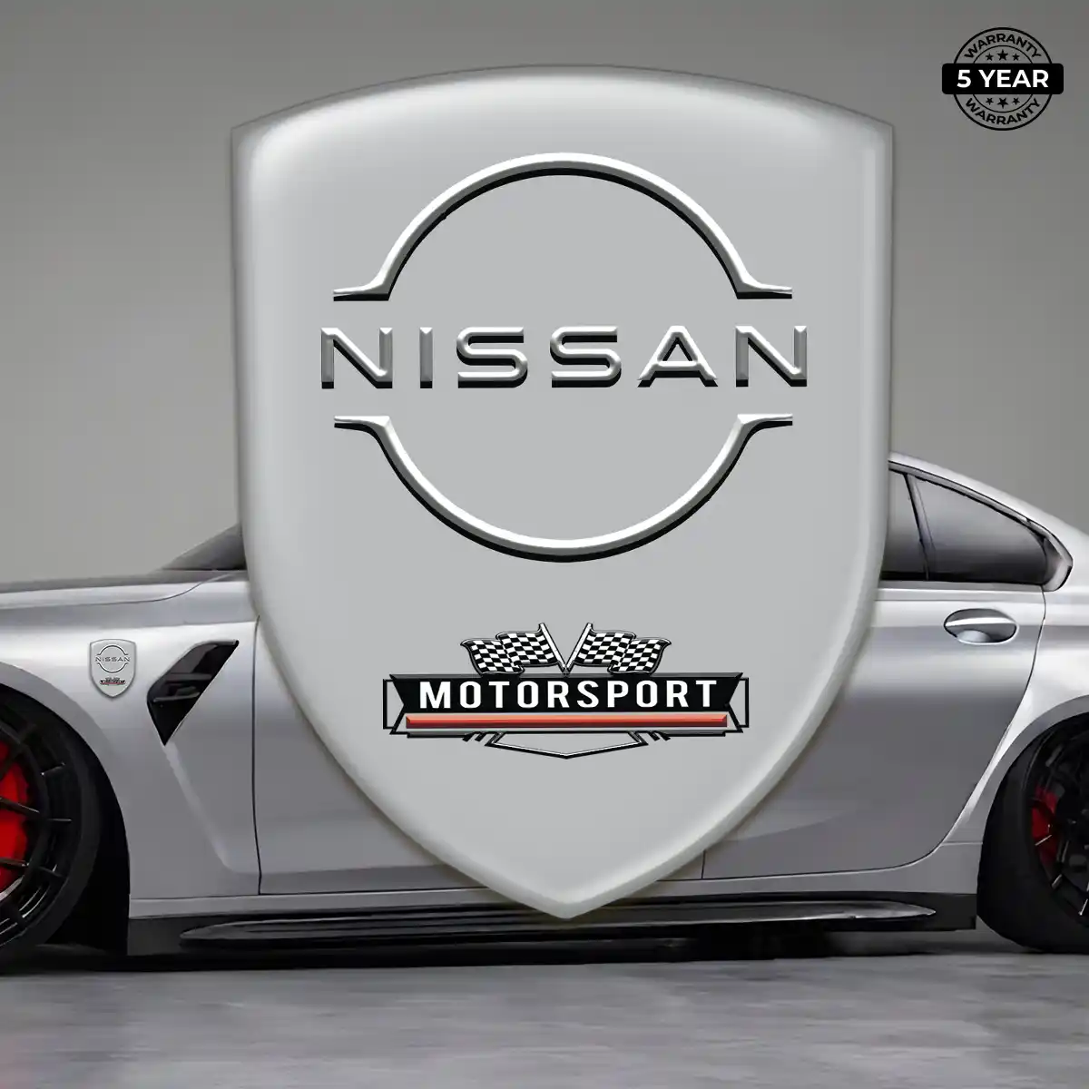 Nissan Logo Sticker Interior Elegance