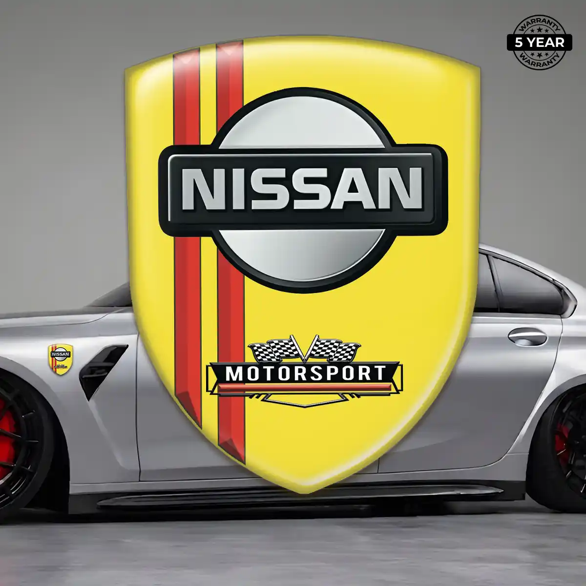 Nissan Logo Sticker Resin Elite