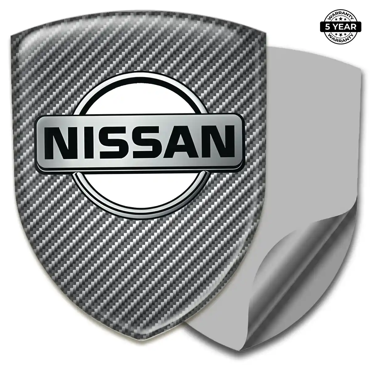 Nissan Logo Sticker Resin Luxe