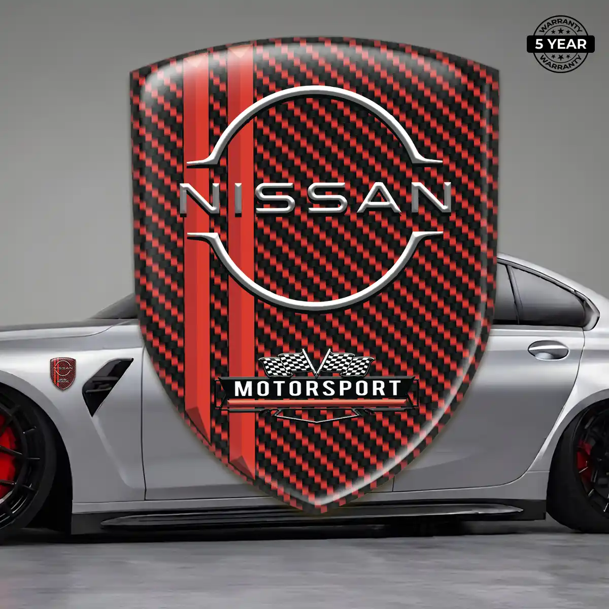 Nissan Logo Sticker Signature Grade