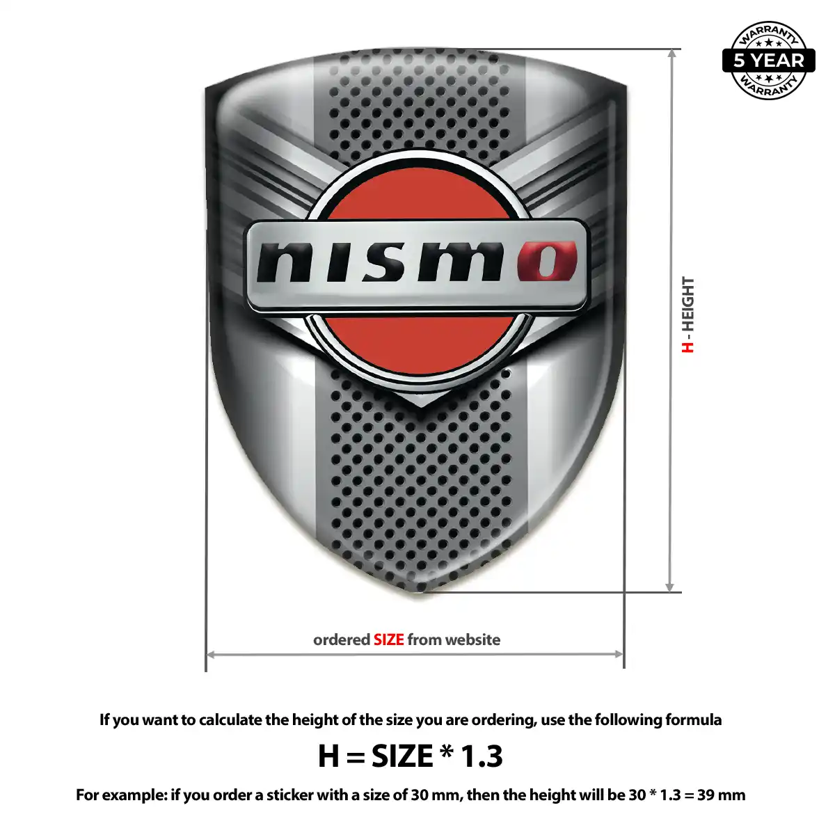 Nissan Logo Sticker Superior Craft