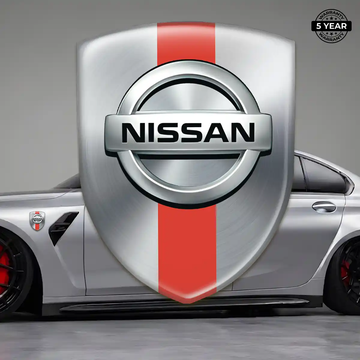 Nissan Polyurethane Domed Sticker Deluxe Edition