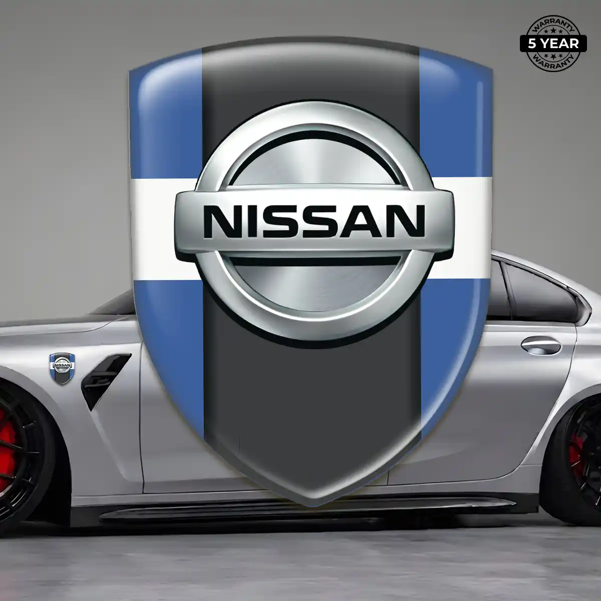 Nissan Polyurethane Domed Sticker Elite Edition
