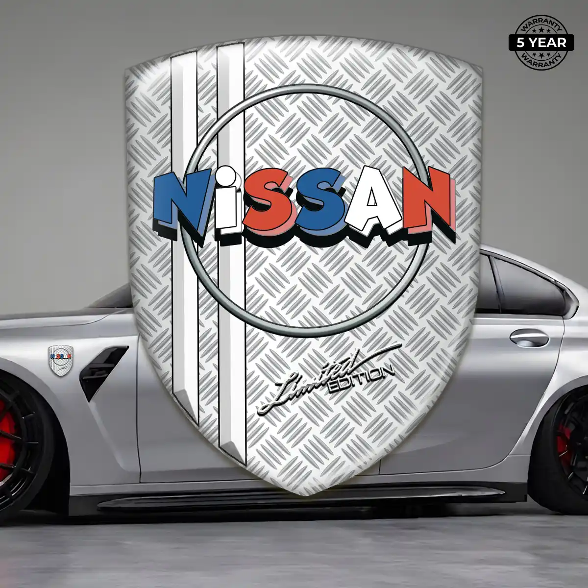 Nissan Polyurethane Domed Sticker Elite Finish
