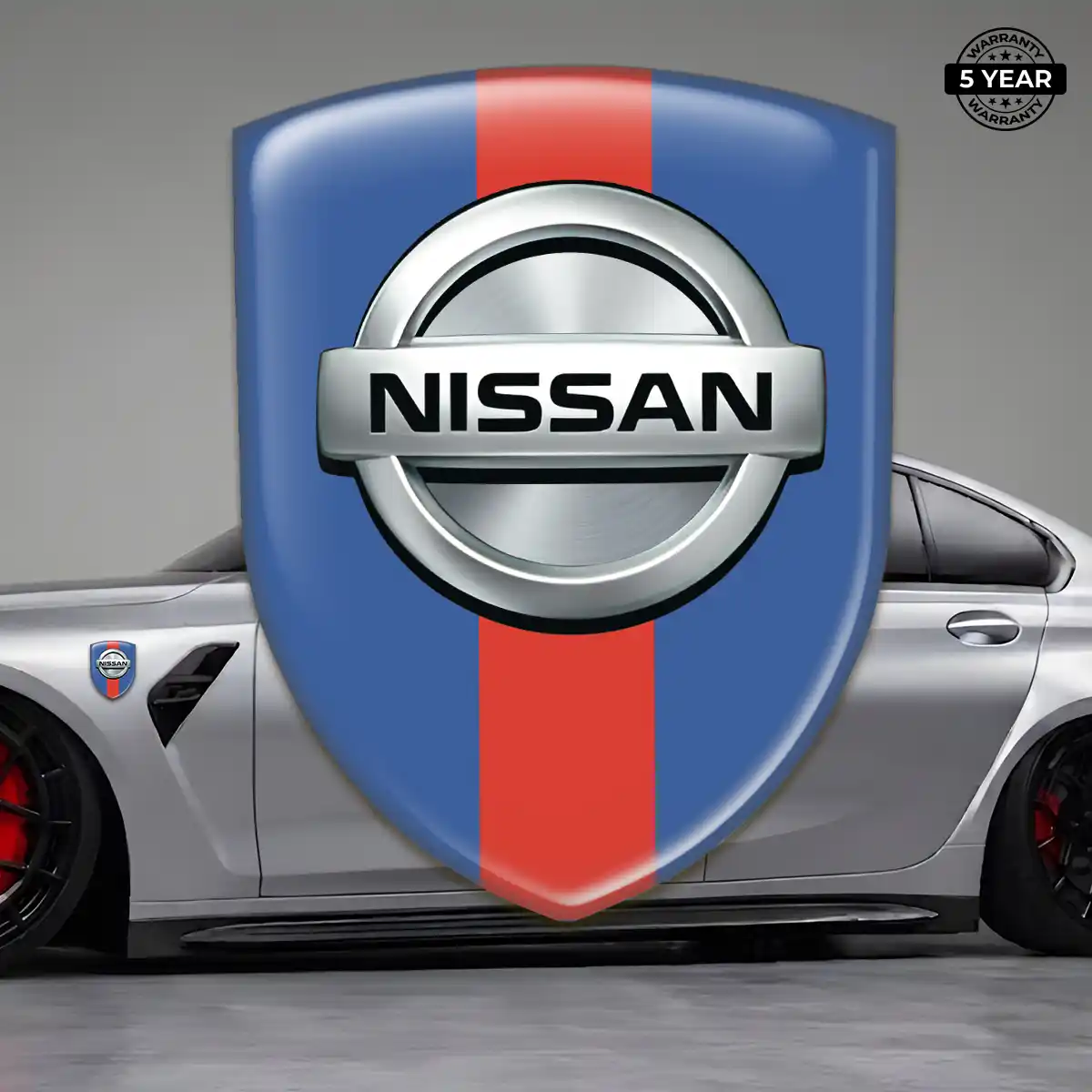 Nissan Polyurethane Domed Sticker Noble Edition