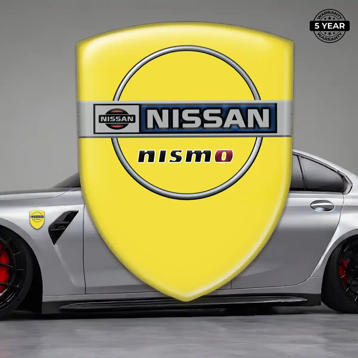 Nissan Polyurethane Domed Sticker Prestige Line