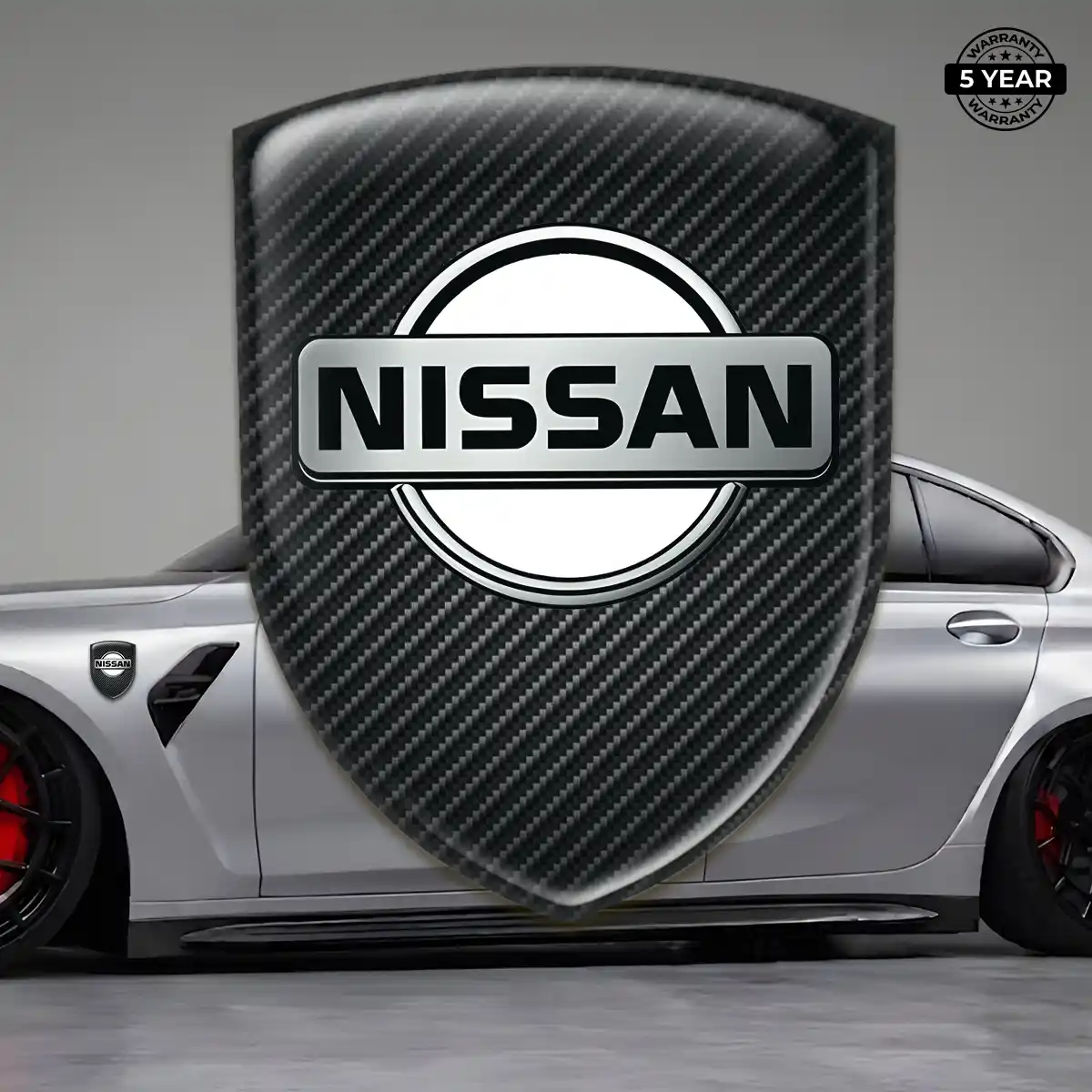 Nissan Polyurethane Domed Sticker Prime Quality