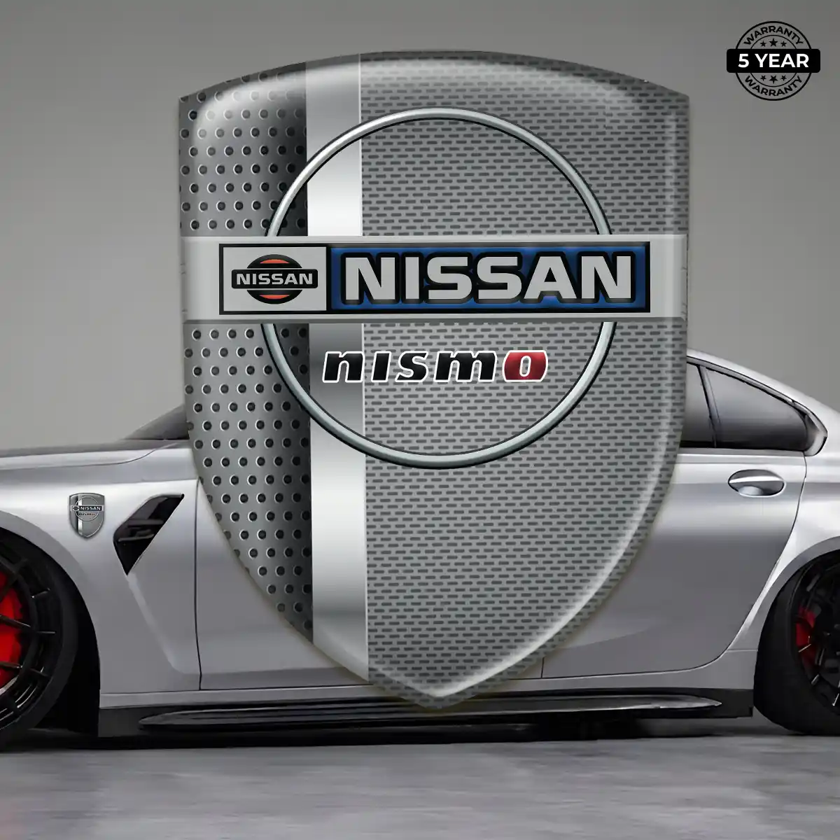 Nissan Polyurethane Domed Sticker Resin Elite