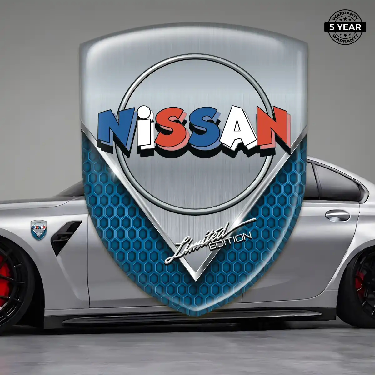 Nissan Polyurethane Domed Sticker Signature Grade