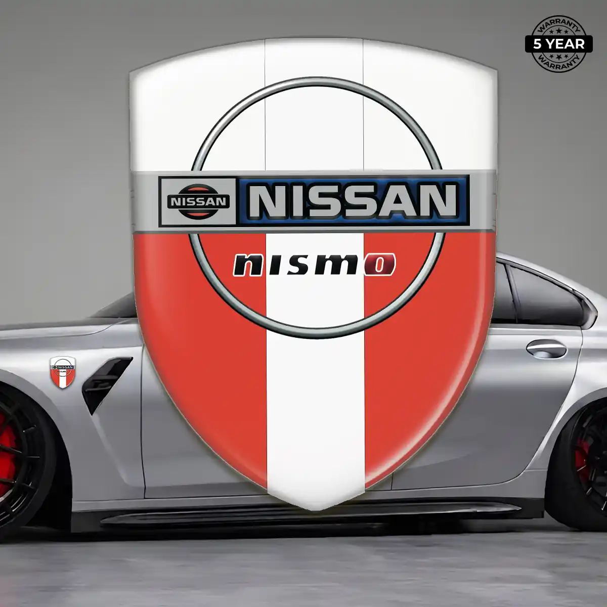 Nissan Polyurethane Domed Sticker Street Tuning