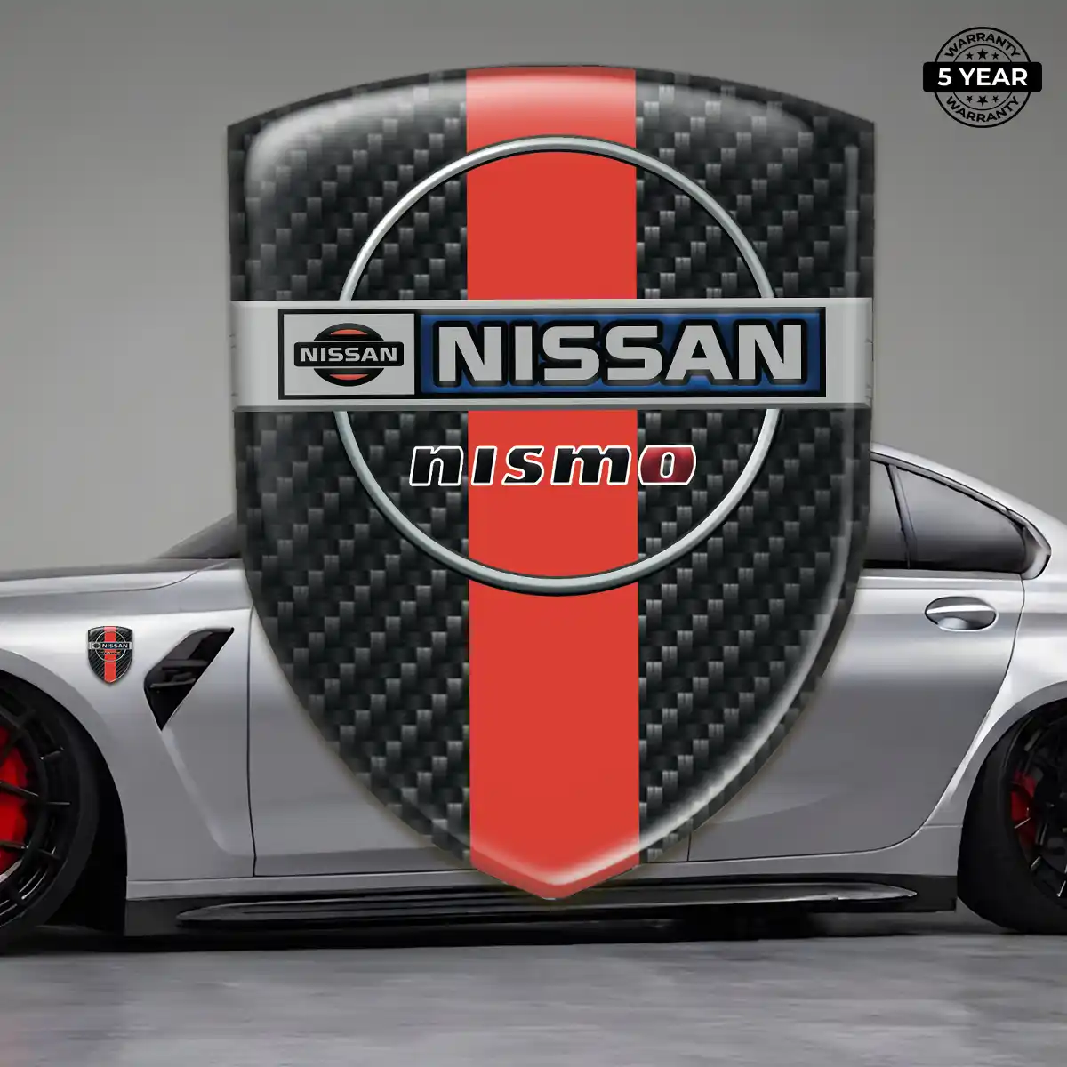 Nissan Resin Badge Sticker Cabin Style