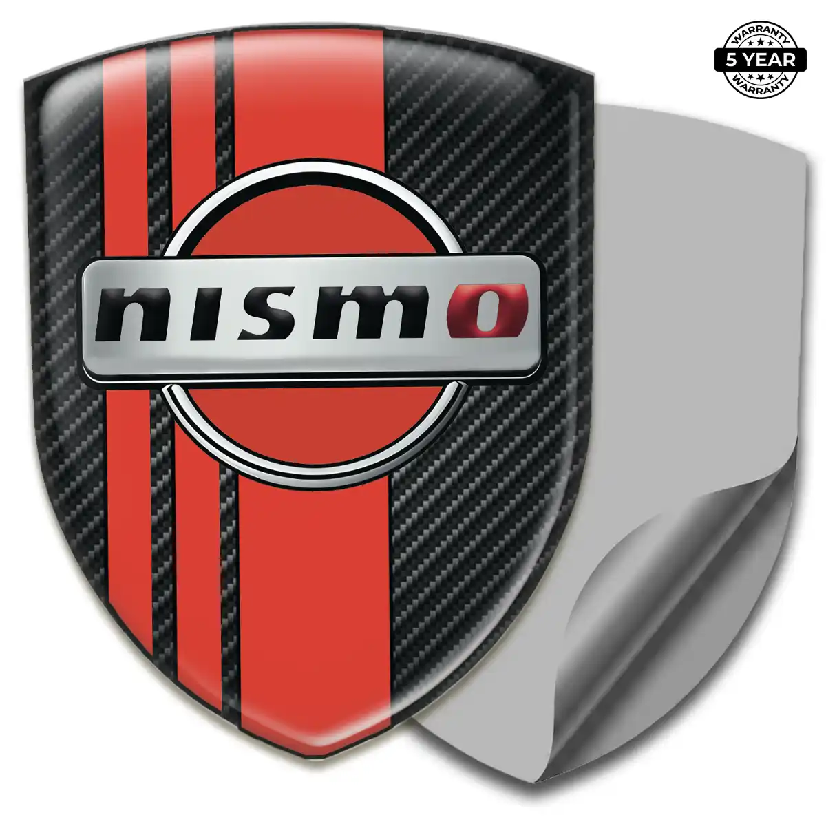Nissan Resin Badge Sticker Deluxe Edition