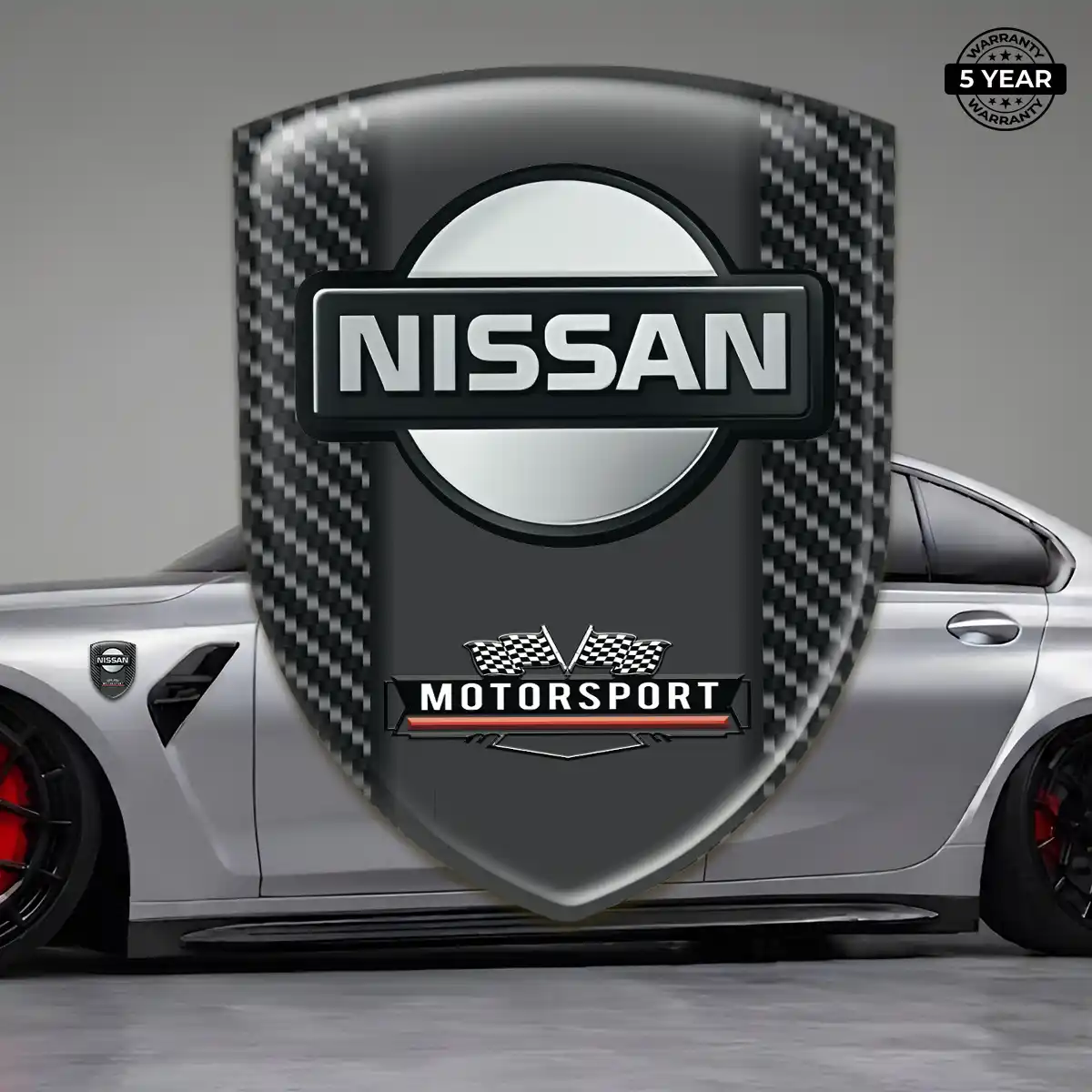 Nissan Resin Badge Sticker Elite Edition