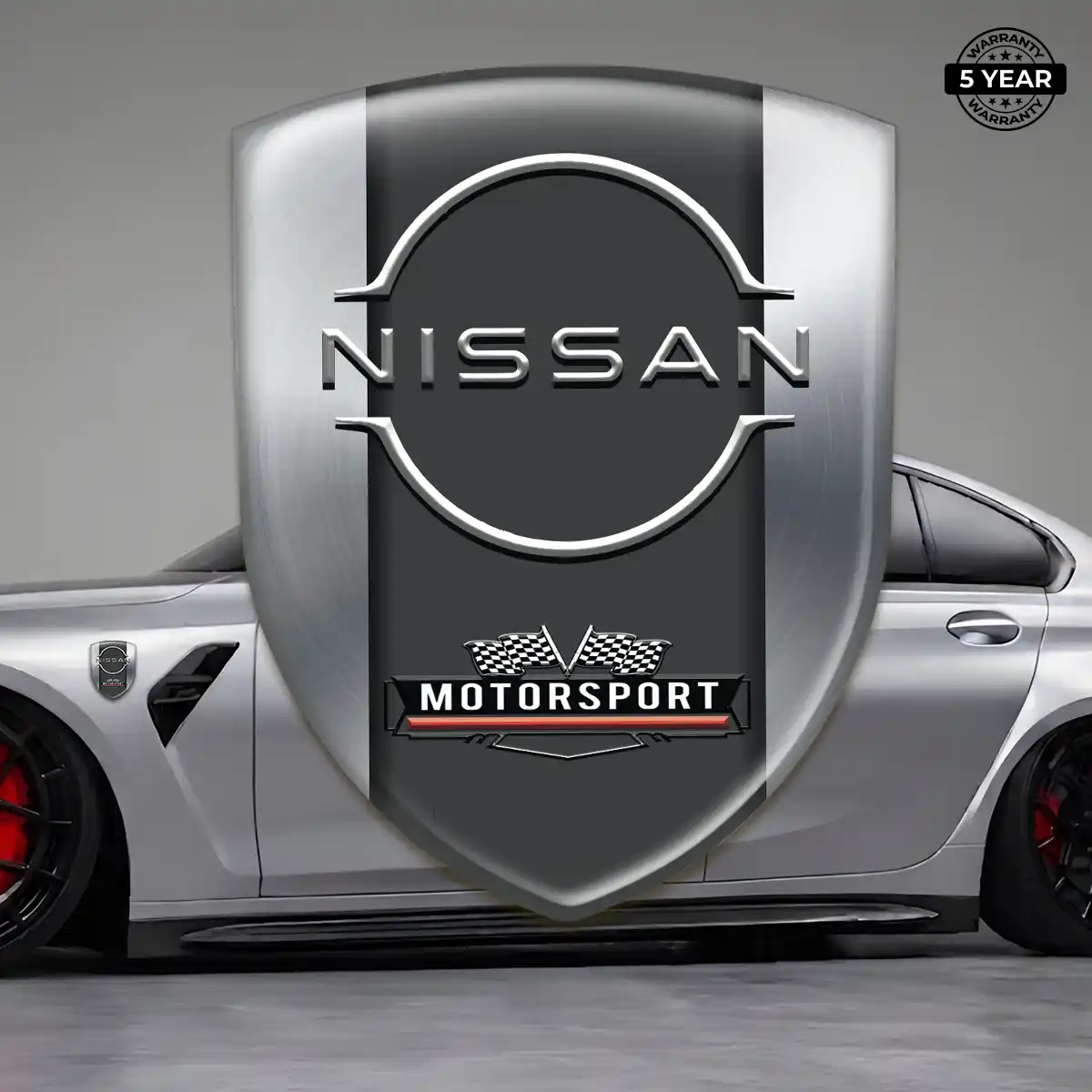 Nissan Resin Badge Sticker Prestige Line