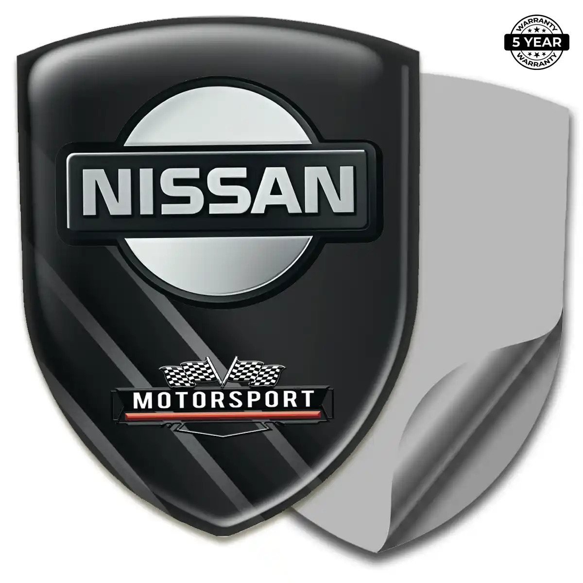 Nissan Resin Badge Sticker Superior Craft