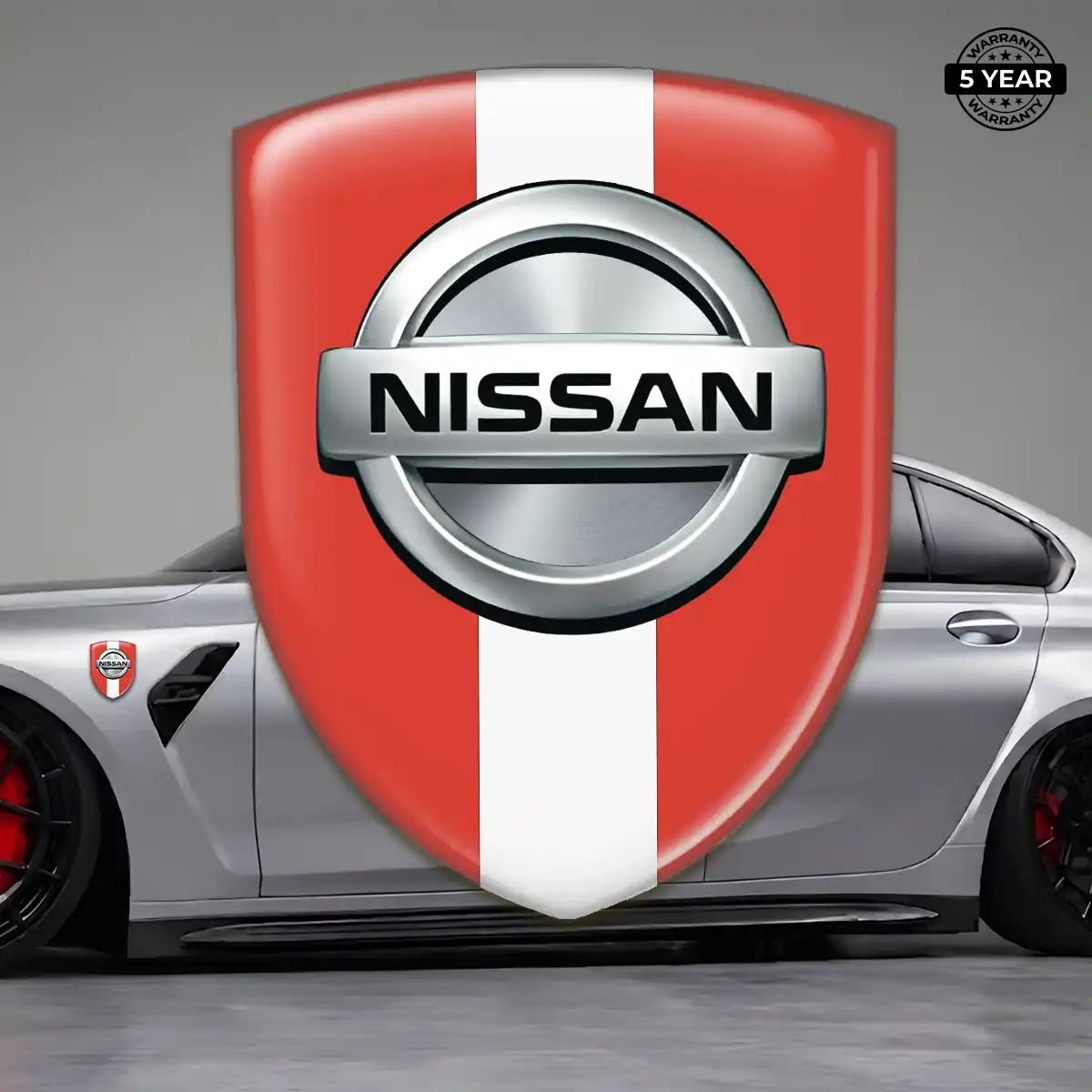 Nissan Resin Domed Sticker Elite Edition