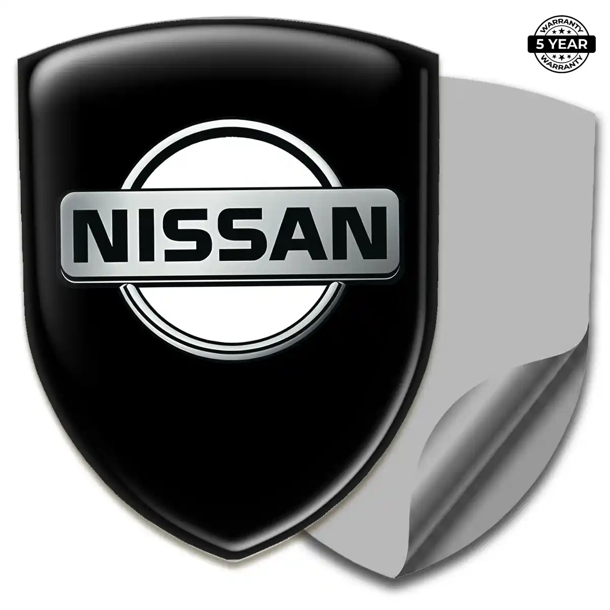 Nissan Resin Domed Sticker Elite Finish