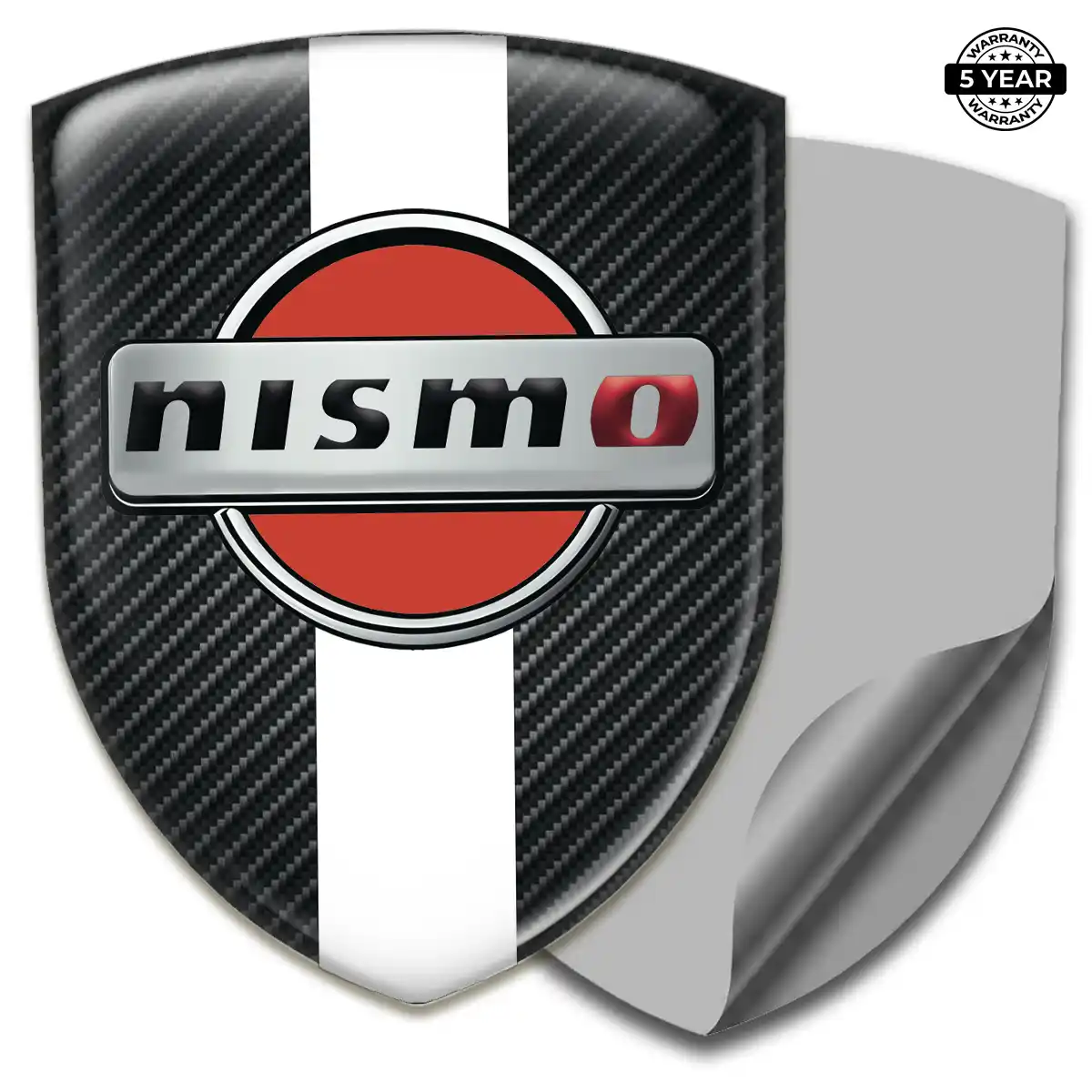 Nissan Resin Domed Sticker Interior Luxe
