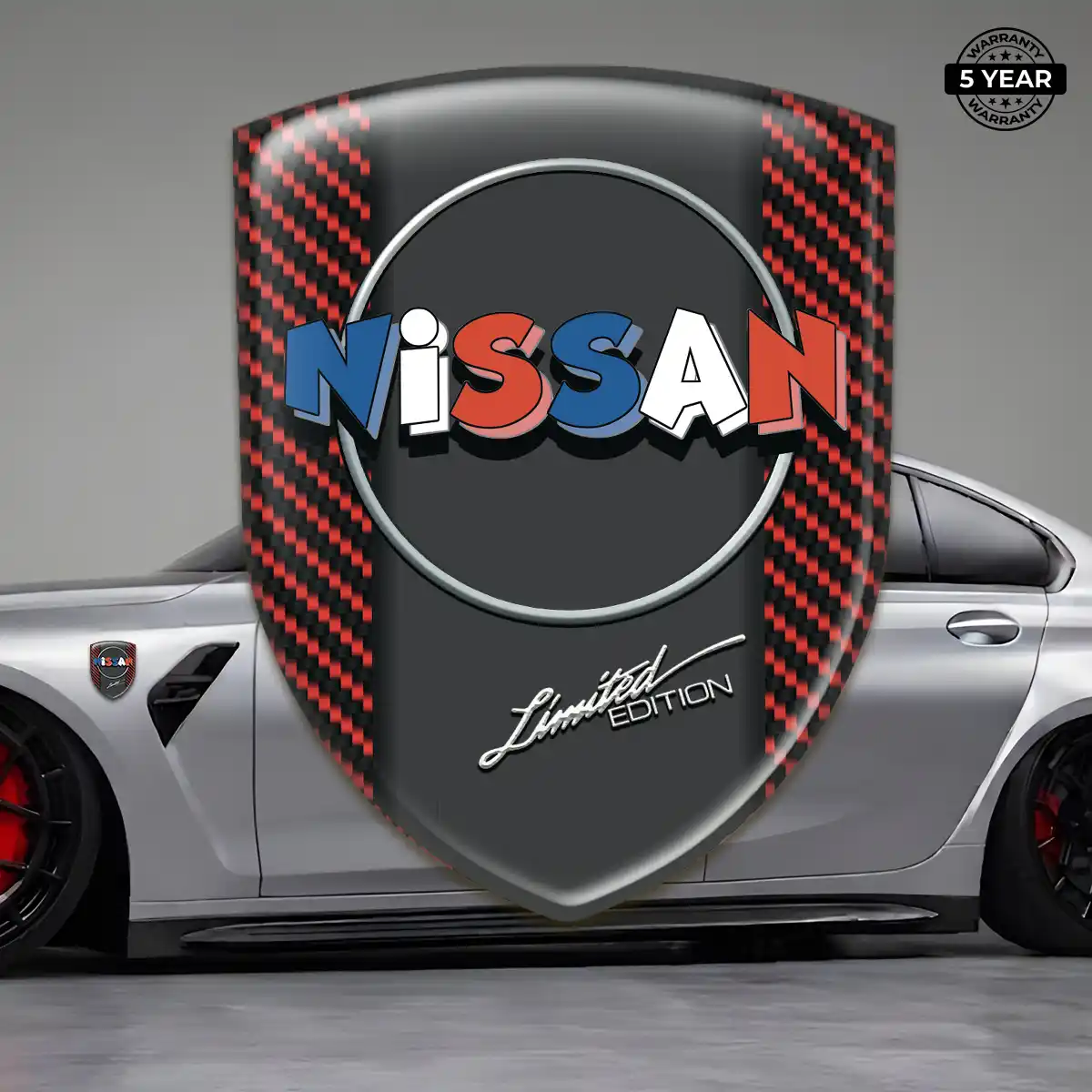 Nissan Resin Domed Sticker Noble Edition
