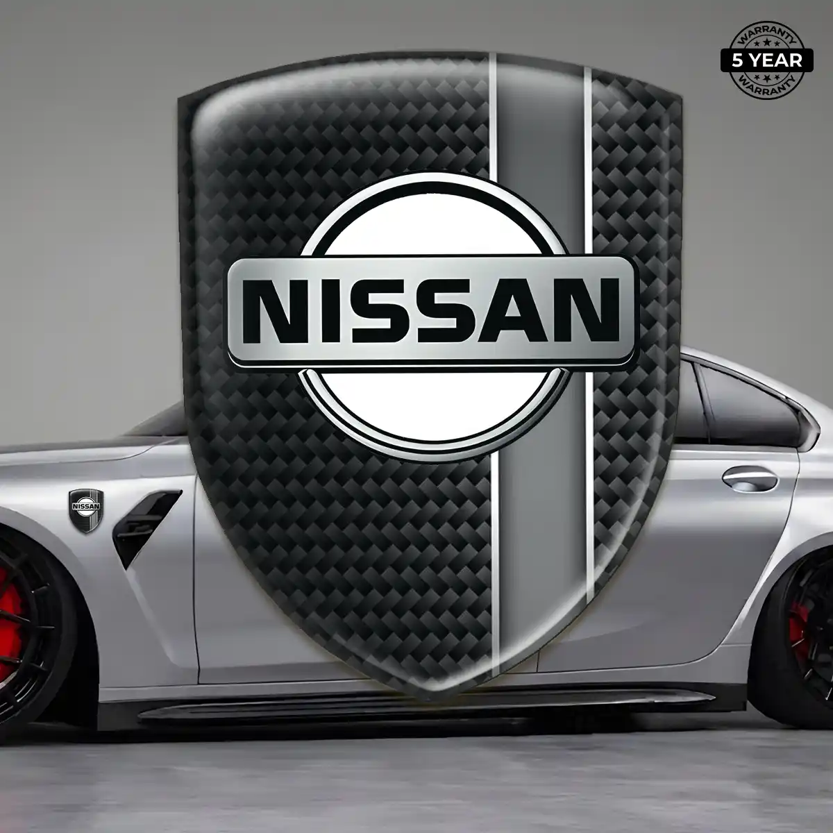 Nissan Resin Domed Sticker Opulent Line