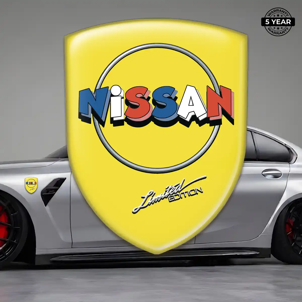 Nissan Resin Domed Sticker Performance Style