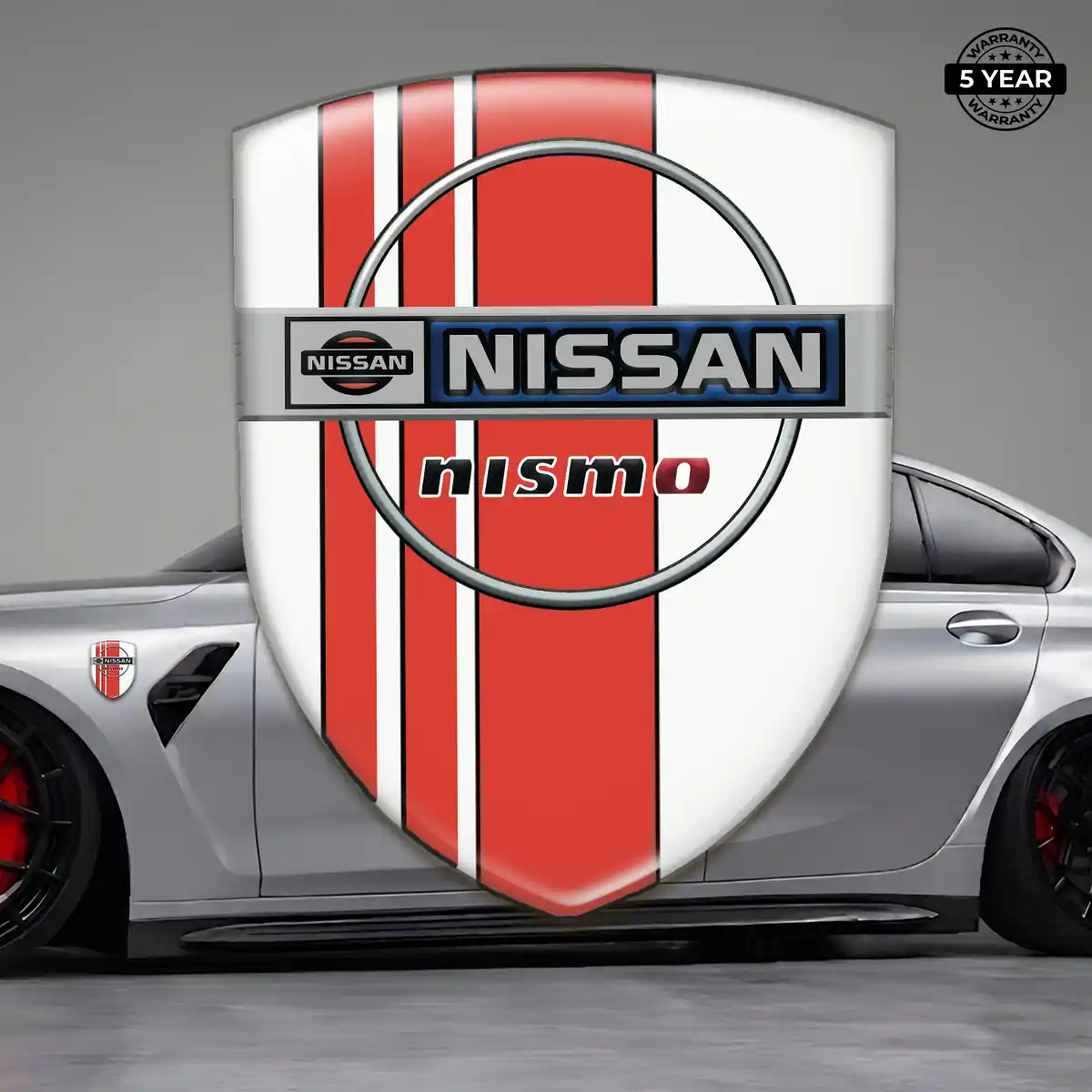 Nissan Resin Domed Sticker Premium Dome