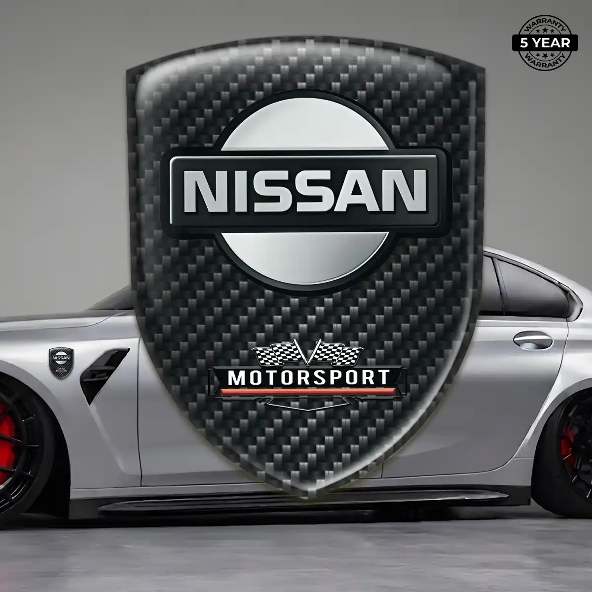 Nissan Resin Domed Sticker Prime Quality