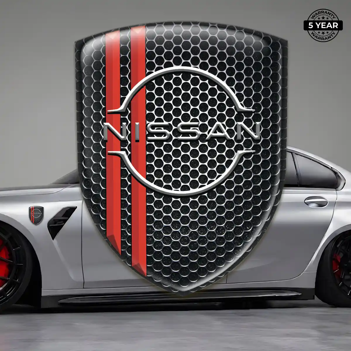 Nissan Resin Domed Sticker Resin Elite