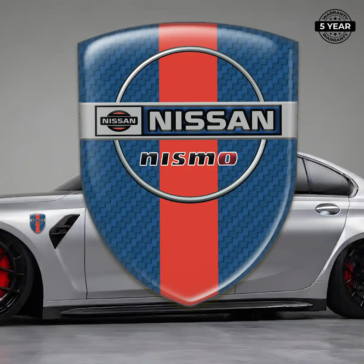 Nissan Resin Domed Sticker Street Tuning