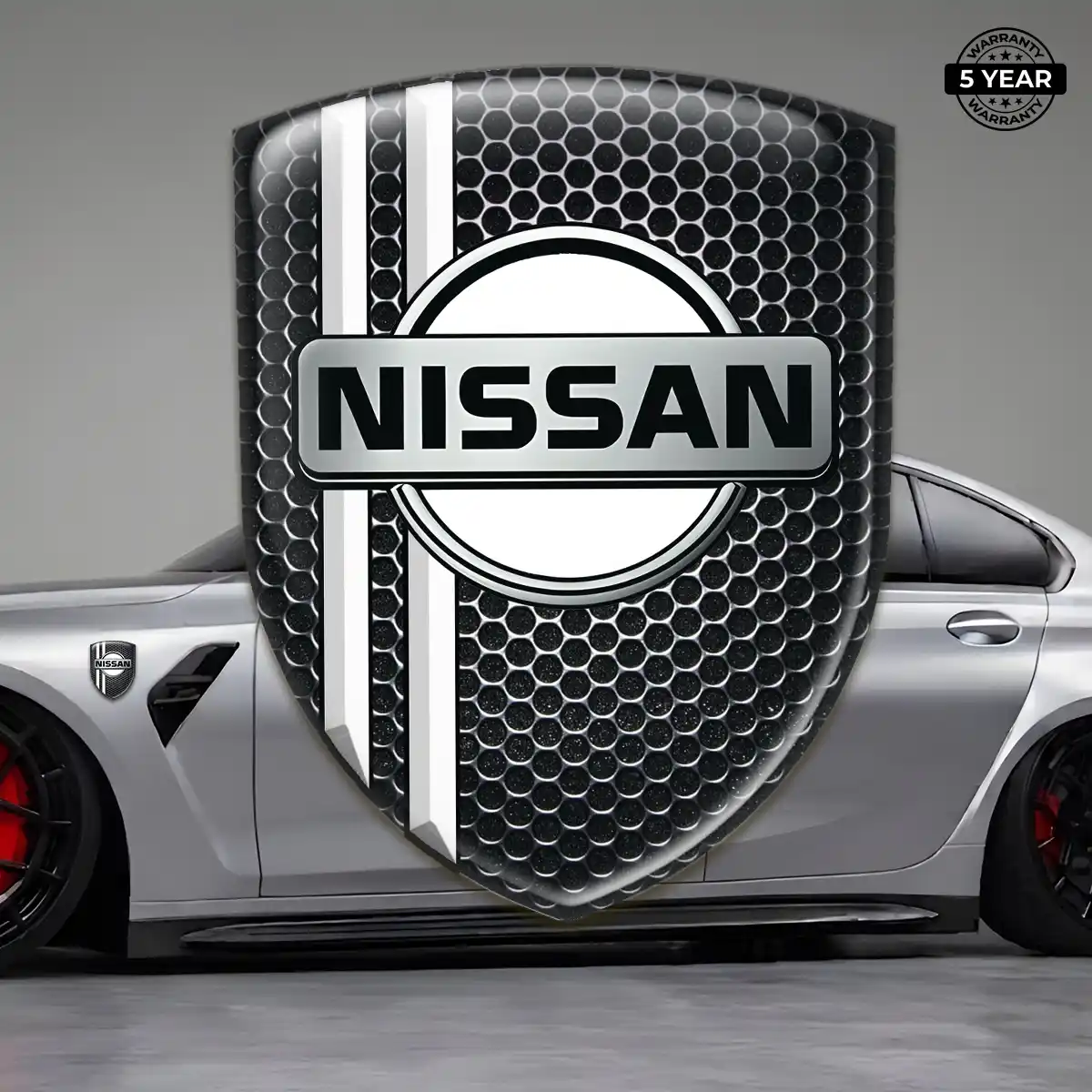 Nissan Resin Domed Sticker Superior Craft