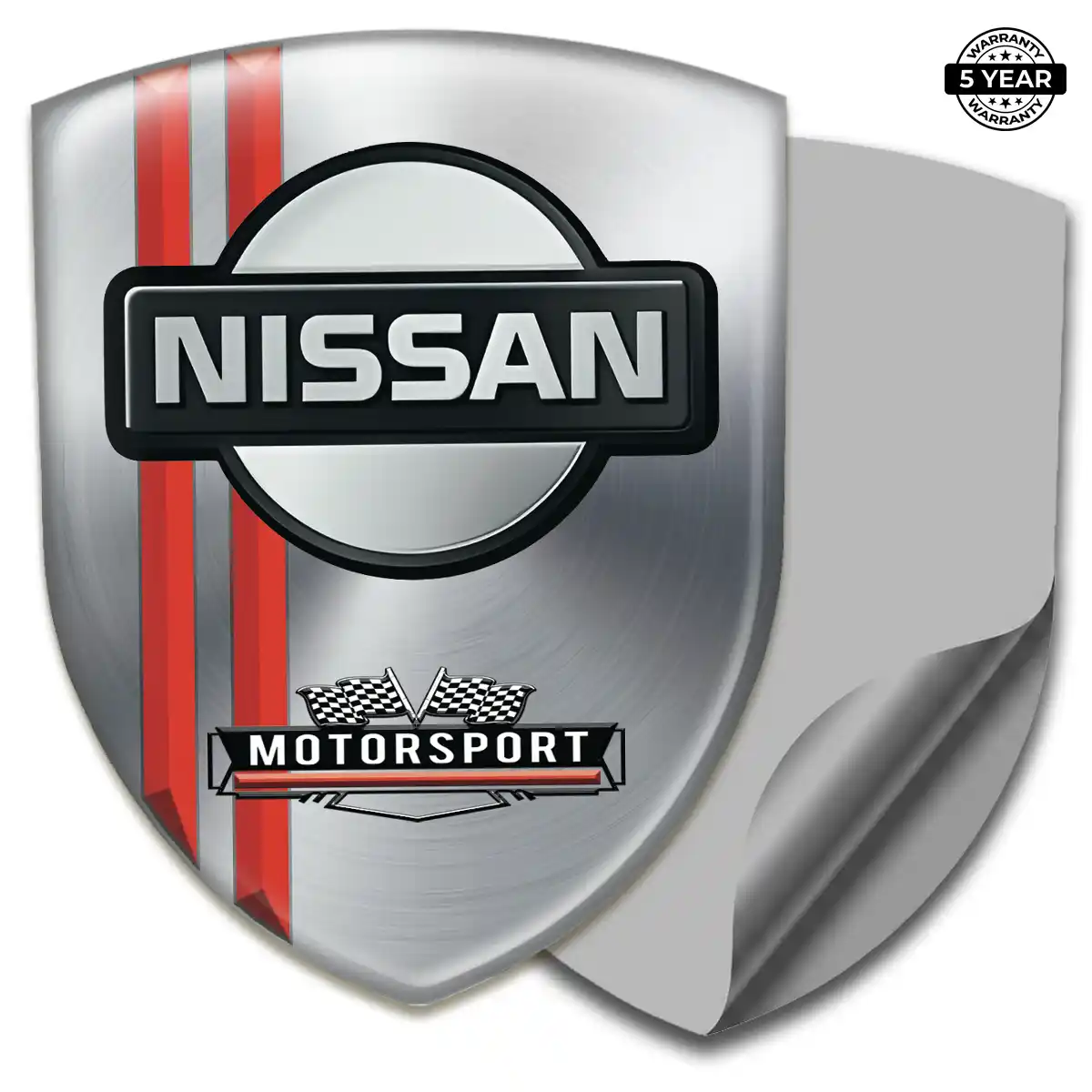 Nissan Resin Emblem Sticker Elite Finish