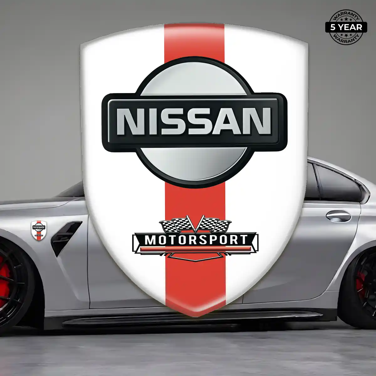 Nissan Resin Emblem Sticker Noble Edition
