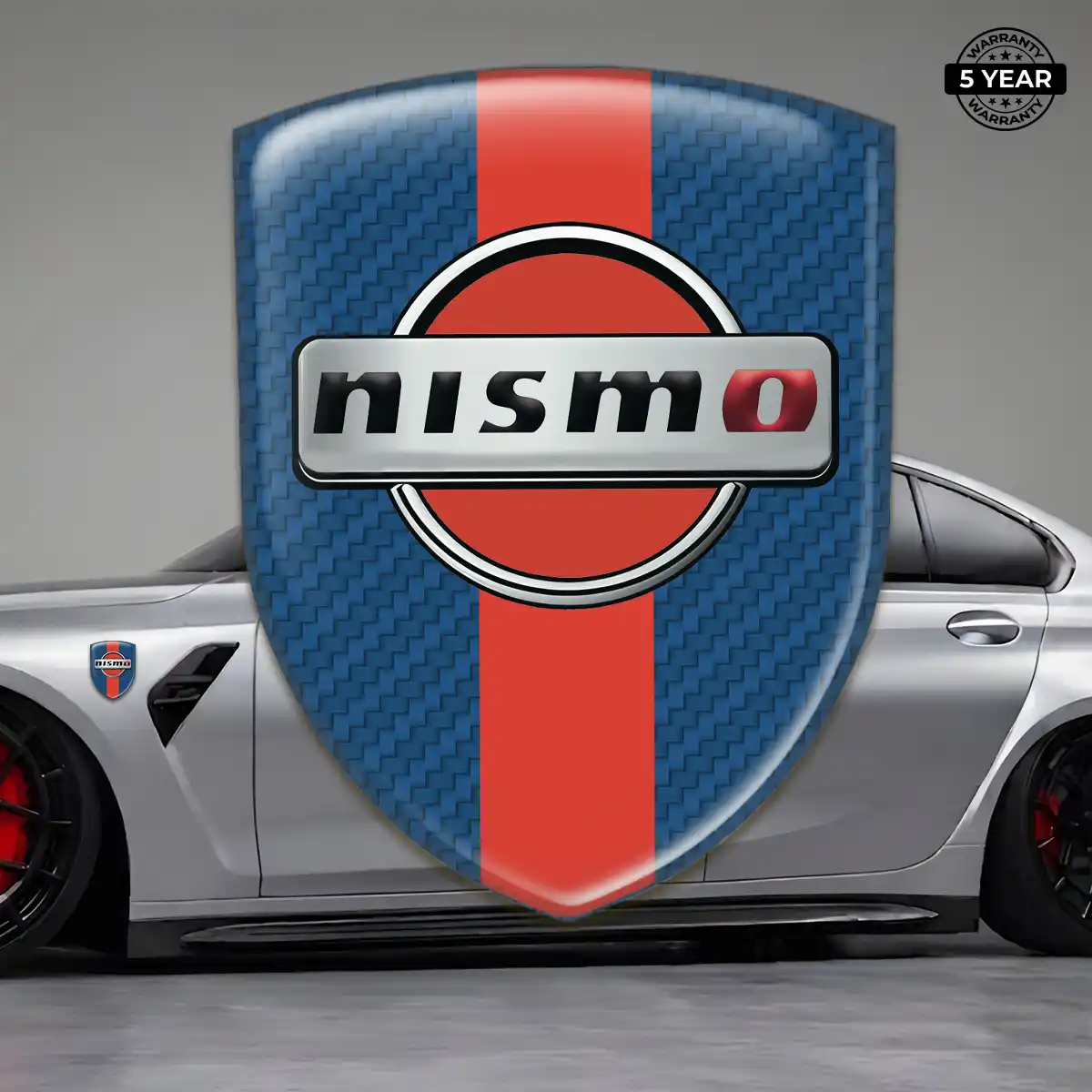 Nissan Resin Emblem Sticker Opulent Line