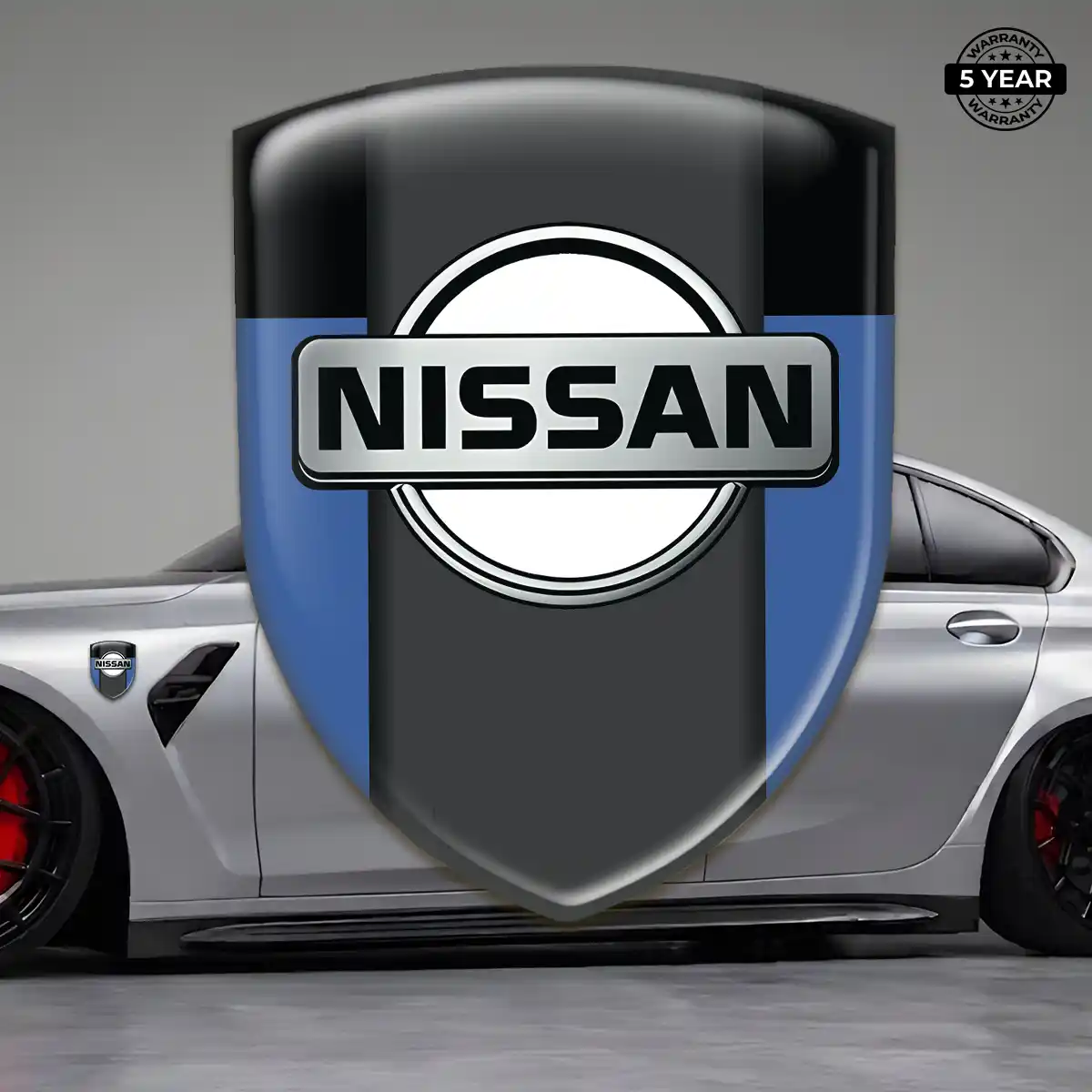 Nissan Resin Emblem Sticker Outer Style