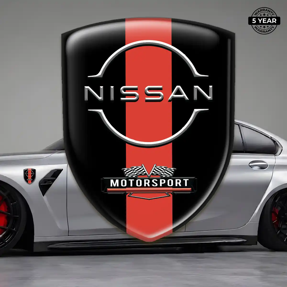 Nissan Resin Emblem Sticker Prime Quality