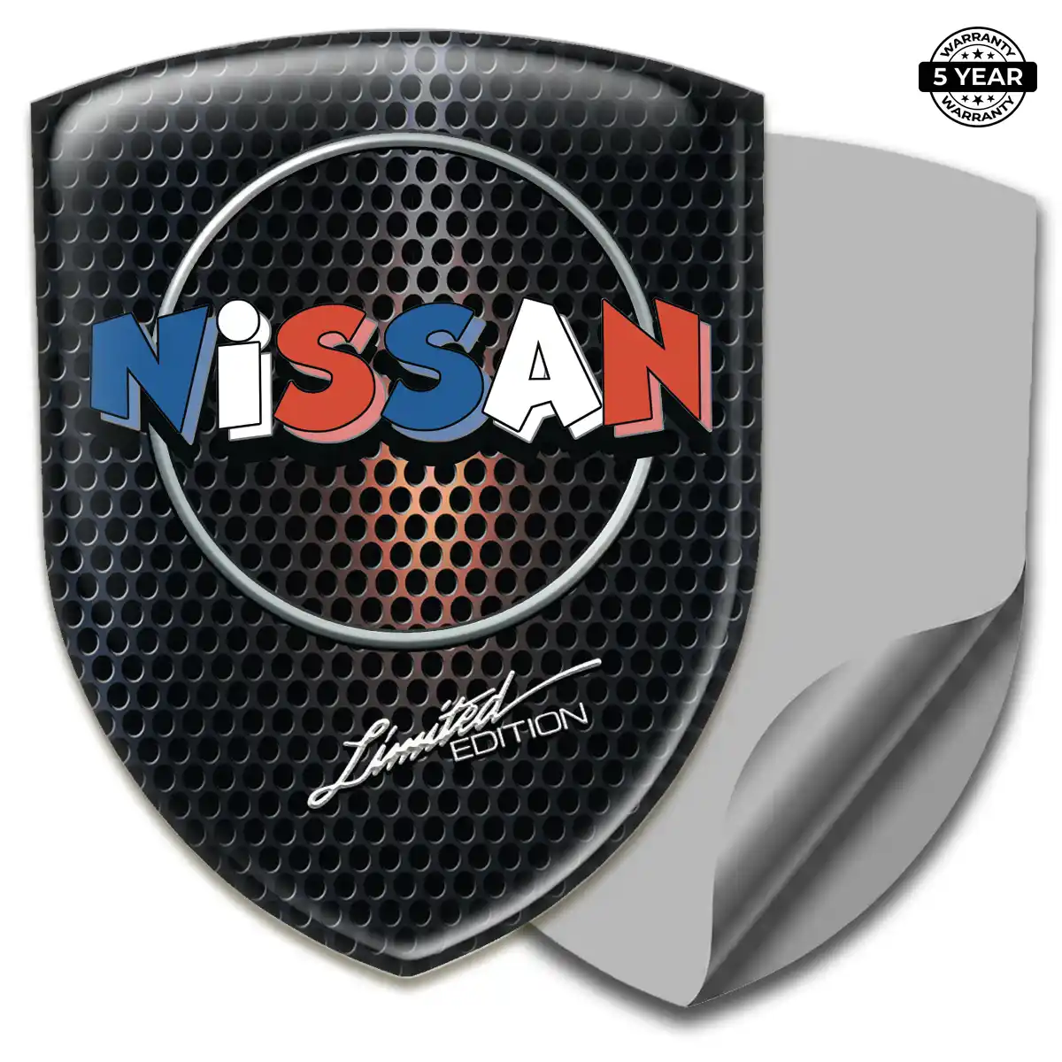 Nissan Resin Emblem Sticker Resin Luxe