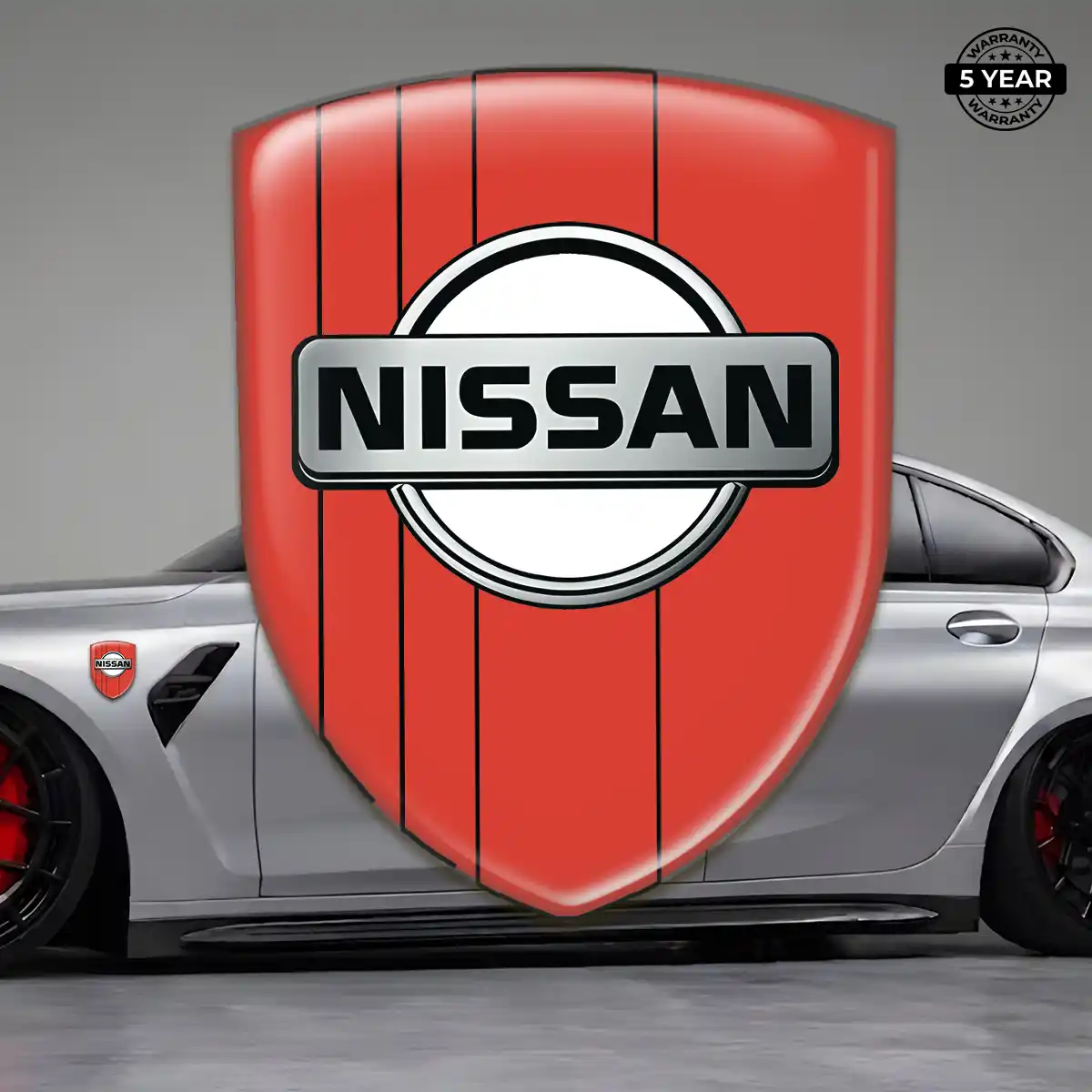 Nissan Self Adhesive Emblem Sticker Cabin Style