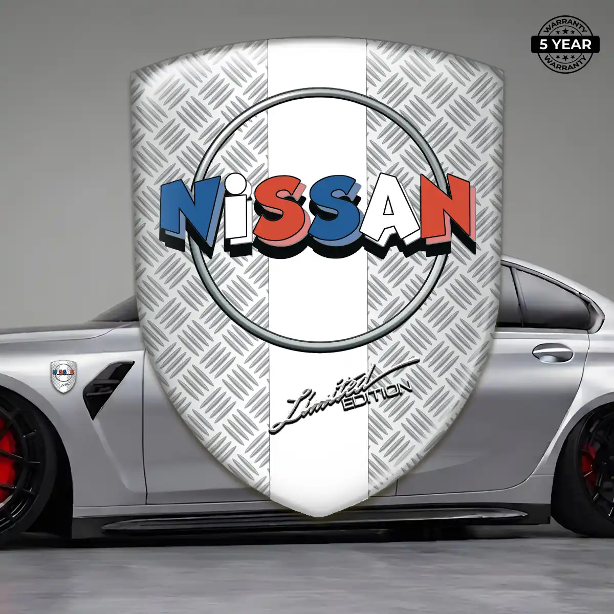 Nissan Self Adhesive Emblem Sticker Interior Elegance