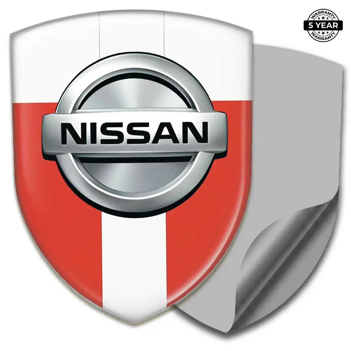 Nissan Self Adhesive Emblem Sticker Premium Dome