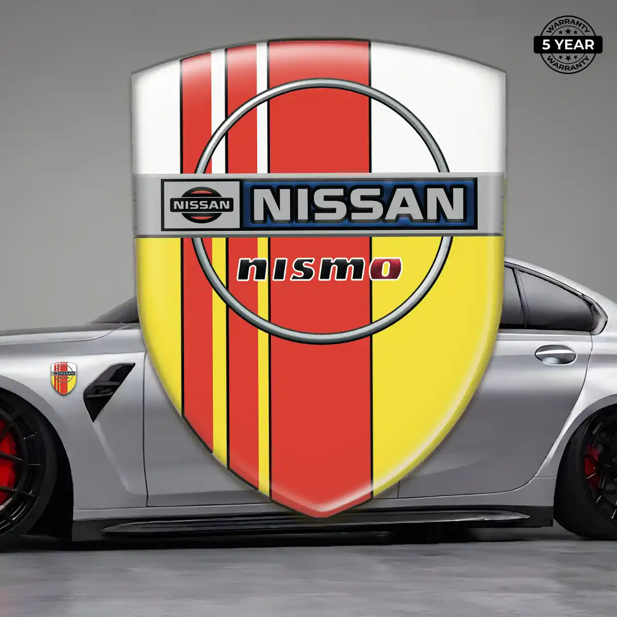 Nissan Self Adhesive Emblem Sticker Refined Design